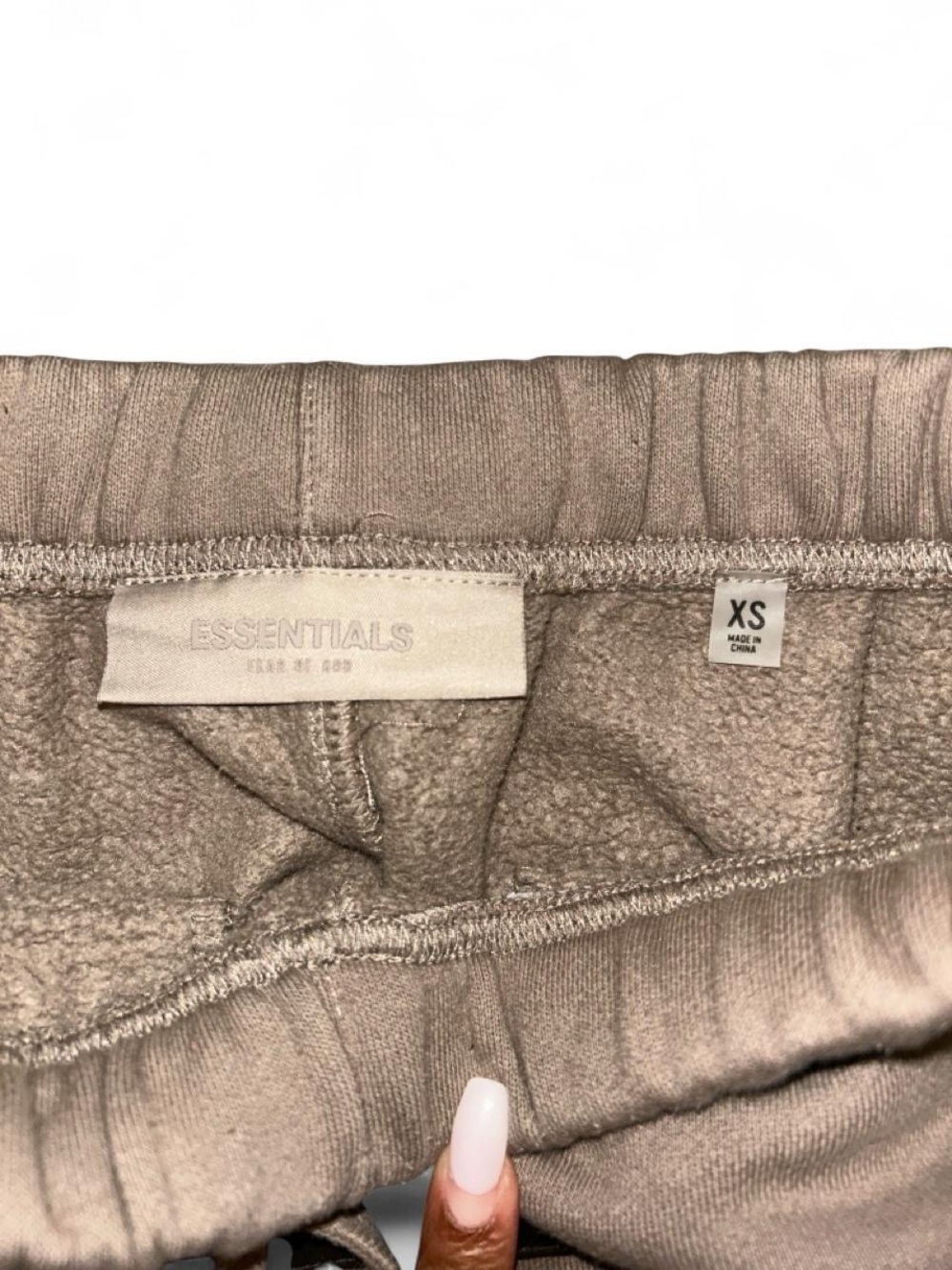 ESSENTIALS Tan Jogger Sweatpants size xsmall - Picture 2 of 5